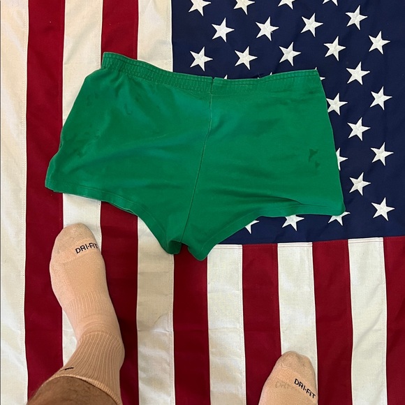 Green Athletic Shorts - Picture 2 of 5